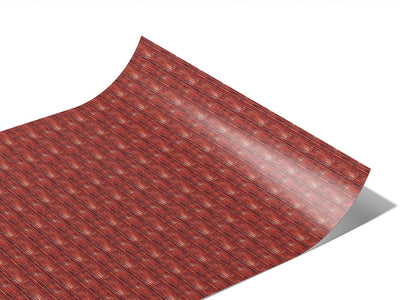 Cordovan Red Brick Vinyl Wraps~Rwraps Series 914 Digitally Printed Vinyl Wrap~1
