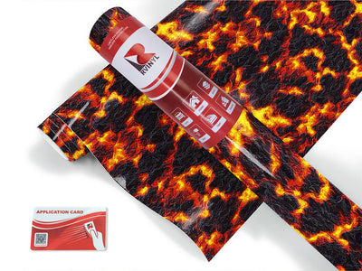 core to crust lava Craft Vinyl Roll