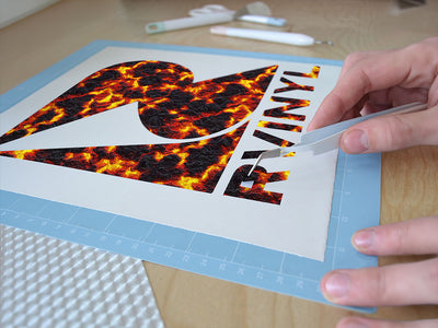 core to crust lava Easy Weed Craft Vinyl