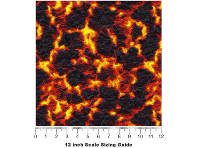 Core to Crust Lava Vinyl Film Pattern Size 12 inch Scale~Rwraps Core to Crust Lava Sizing Chart~2
