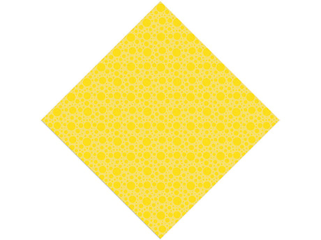 Corn Yellow Polka Dot Vinyl Wrap Pattern