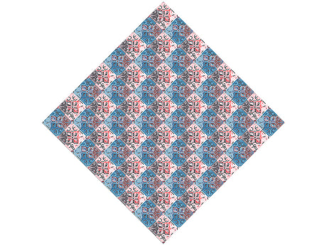 Cornflower Tile Vinyl Wrap Pattern