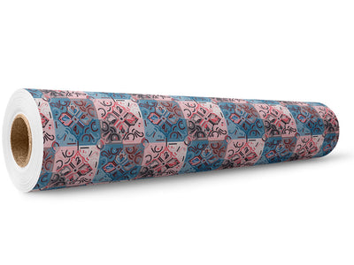 Cornflower Tile Wrap Film Wholesale Roll~Rwraps Series 914 Digitally Printed Vinyl Roll~5
