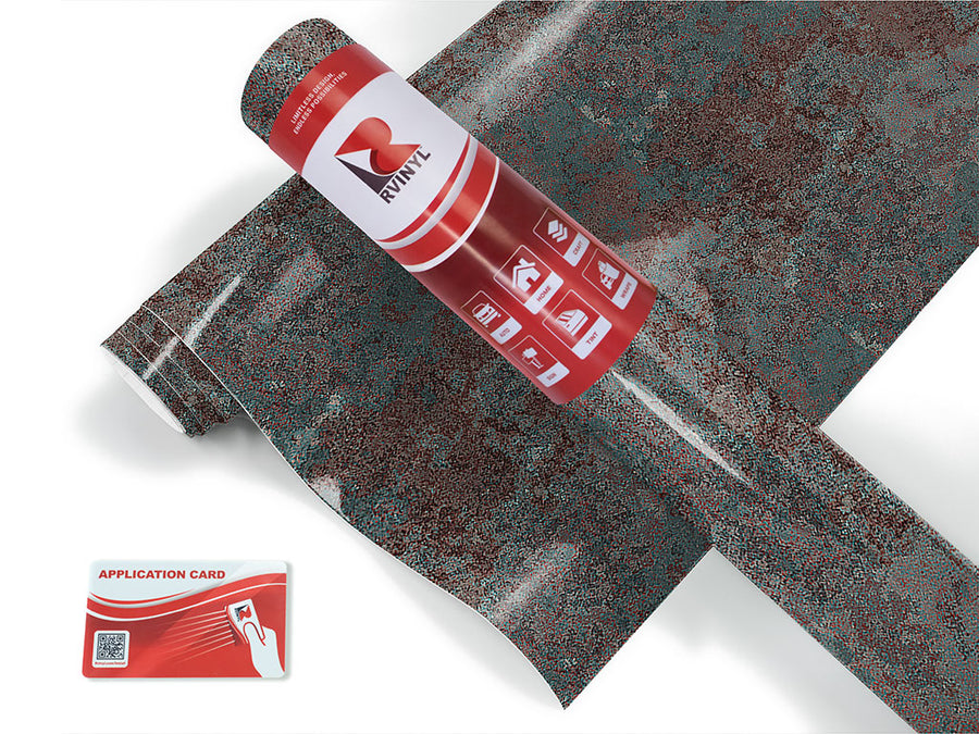 corroded sea rust Craft Vinyl Roll