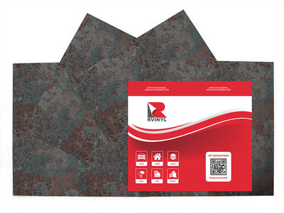 corroded sea rust Craft Vinyl Sheet Pack