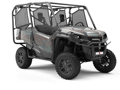 Corroded Sea Rust Utility Vehicle Vinyl Wrap
