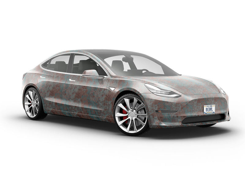 Corroded Sea Rust Vehicle Vinyl Wrap