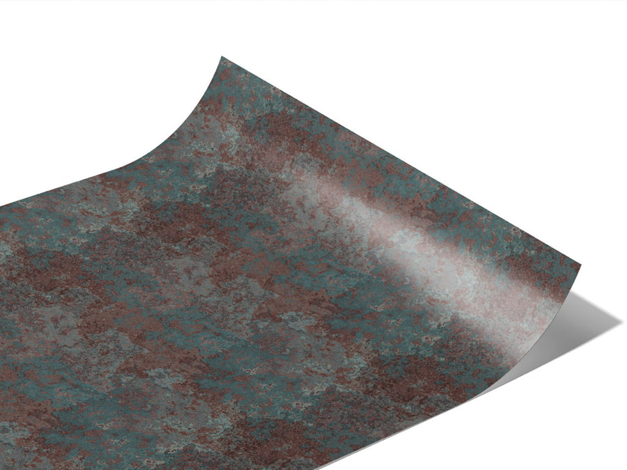 Corroded Sea Rust Vinyl Wraps~Rwraps Series 914 Digitally Printed Vinyl Wrap~1