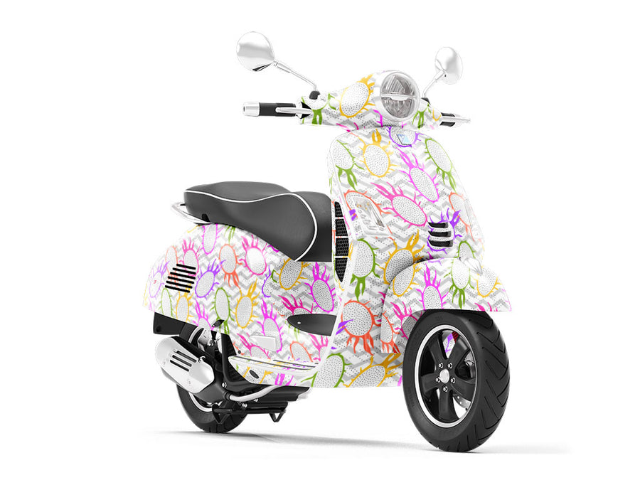 Cosmic Charlie Fruit Vespa Scooter Wrap Film