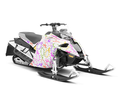 Cosmic Charlie Fruit Custom Wrapped Snowmobile