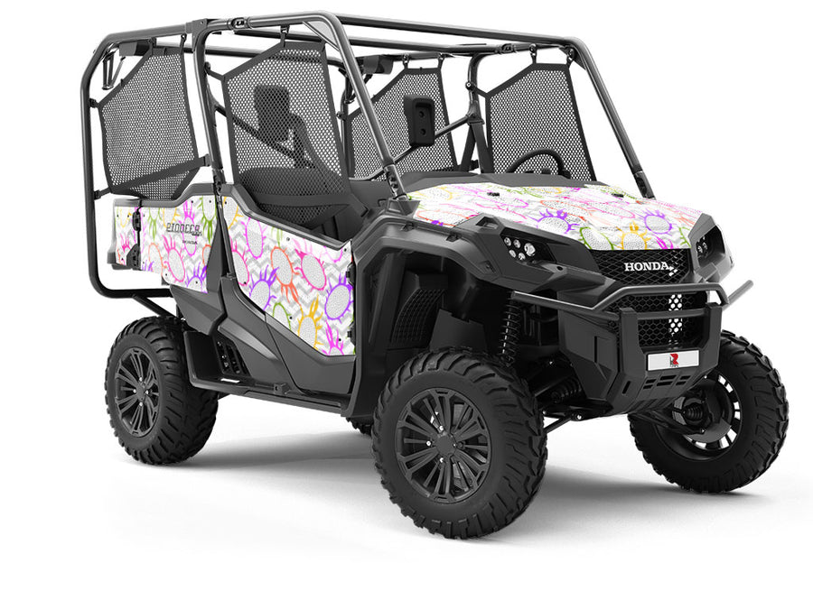 Cosmic Charlie Fruit Utility Vehicle Vinyl Wrap