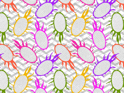Cosmic Charlie Fruit Vinyl Wrap Pattern~Rwraps Series 914 Digitally Printed Vinyl Wrap~0