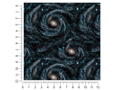 cosmic swirly science fiction 1ft x 1ft Craft Sheets