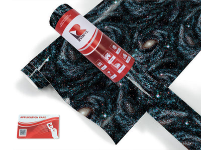cosmic swirly science fiction Craft Vinyl Roll