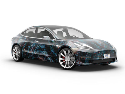 Cosmic Swirly Science Fiction Vehicle Vinyl Wrap