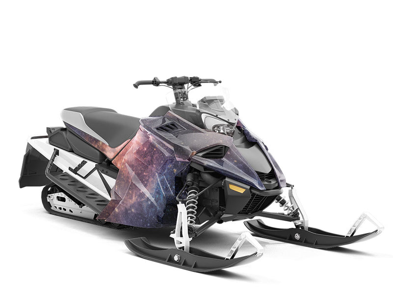 Cosmos Galaxy Custom Wrapped Snowmobile