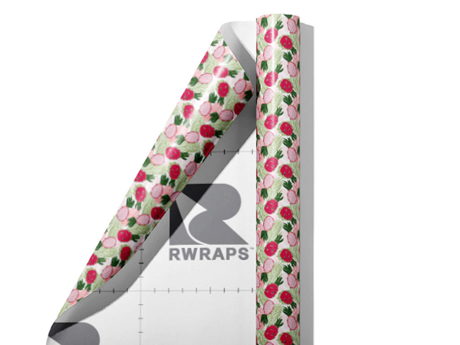 Costa Rican Sunset Fruit Wrap Film Sheets~Rwraps Series 914 Costa Rican Sunset Fruit Scrolled Sheet~3