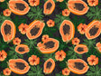 Costa Rican Washington Fruit Vinyl Wrap Pattern~Rwraps Series 914 Digitally Printed Vinyl Wrap~0