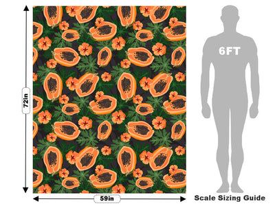 Costa Rican Washington Fruit Vehicle Wrap Scale~Rwraps Series 914 Costa Rican Washington Fruit Measurements~1