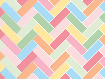 Cotton Candy Brick Vinyl Wrap Pattern~Rwraps Series 914 Digitally Printed Vinyl Wrap~0