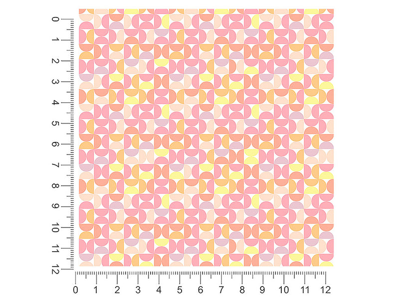 cotton candy mosaic 1ft x 1ft Craft Sheets