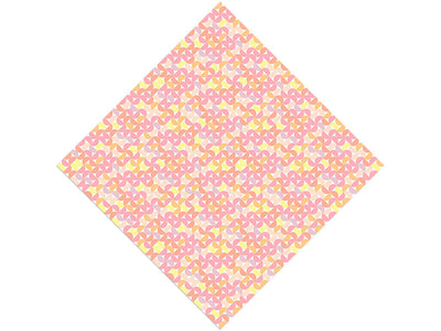 Cotton Candy Mosaic Vinyl Wrap Pattern
