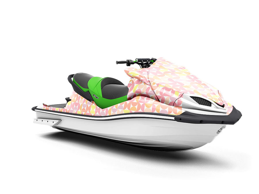 Cotton Candy Mosaic Jet Ski Vinyl Customized Wrap