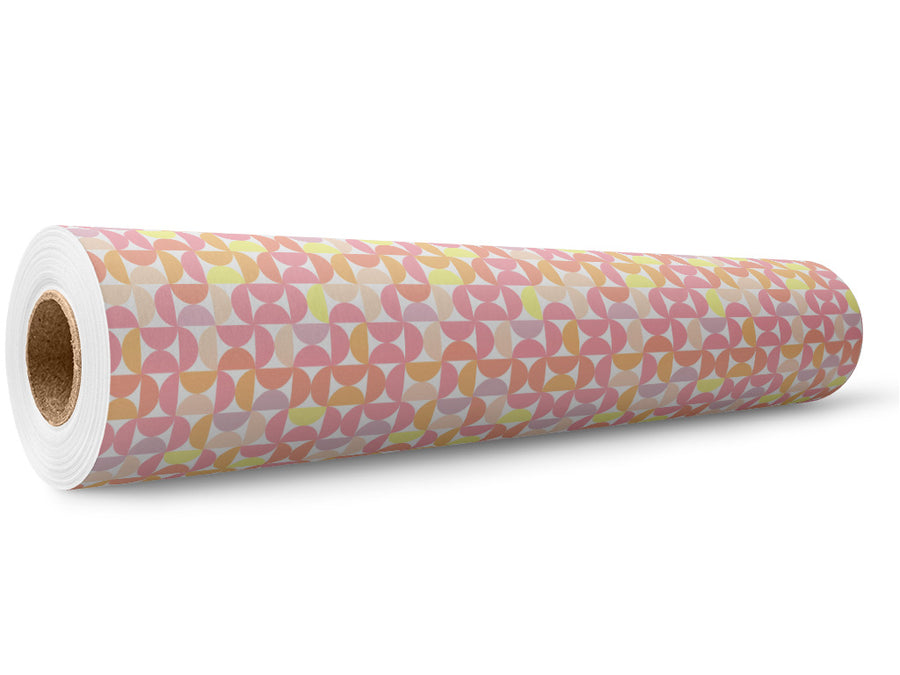Cotton Candy Mosaic Wrap Film Wholesale Roll~Rwraps Series 914 Digitally Printed Vinyl Roll~5