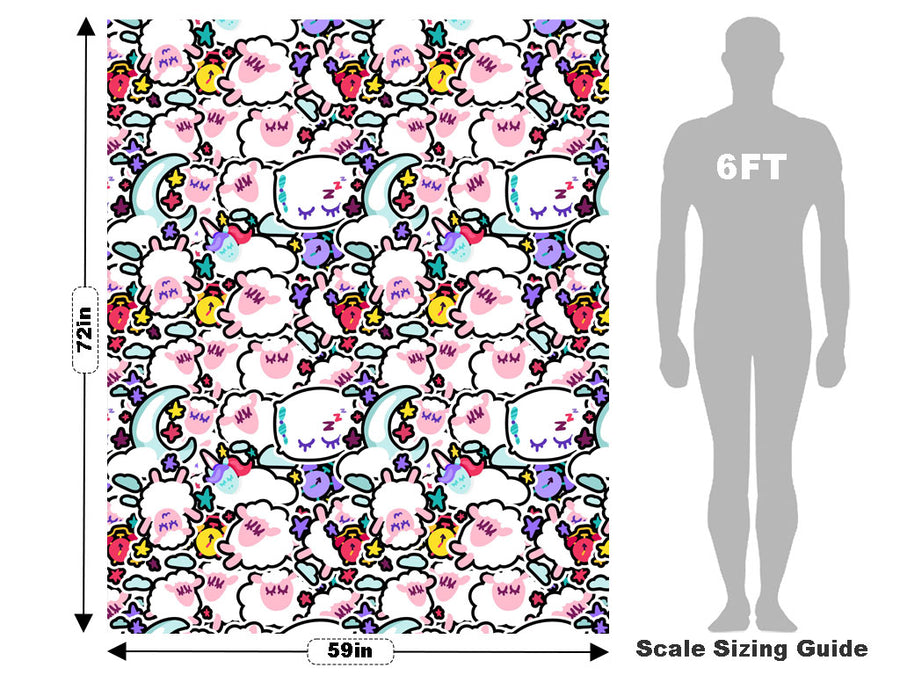 Count 'Em Up Sticker Bomb Vehicle Wrap Scale~Rwraps Series 914 Count 'Em Up Sticker Bomb Measurements~2