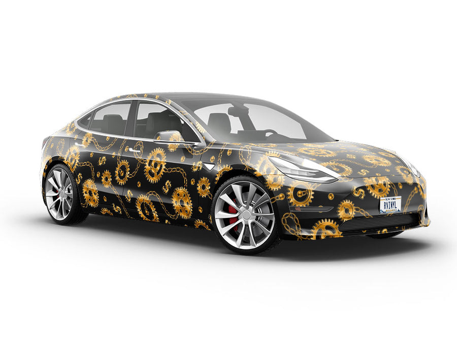 Count Up Bling Vehicle Vinyl Wrap