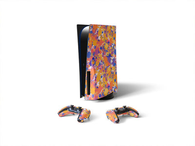 country fair paint splatter Sony PS5 DIY Skin