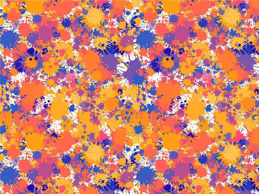 Country Fair Paint Splatter Vinyl Wrap Pattern~Rwraps Series 914 Digitally Printed Vinyl Wrap~0