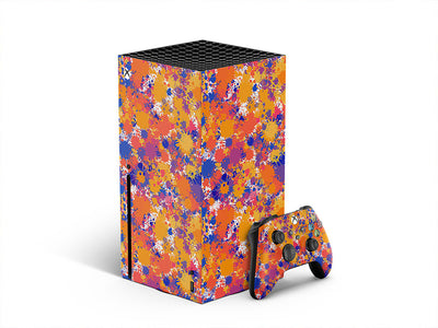 country fair paint splatter XBOX DIY Decal