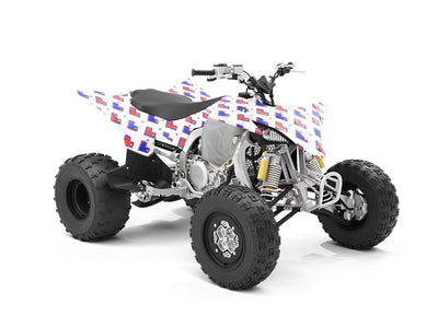 Country Love Americana ATV Wrapping Vinyl