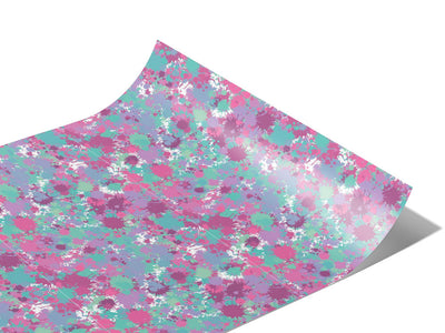 Courtship Dating Paint Splatter Vinyl Wraps~Rwraps Series 914 Digitally Printed Vinyl Wrap~0