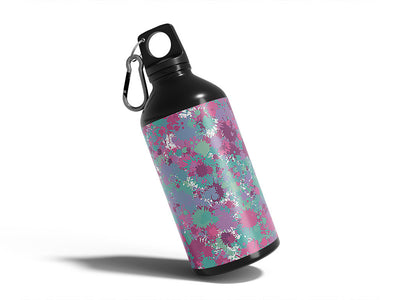 courtship dating paint splatter Water Bottle DIY Stickers