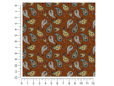 cowboy wrangling paisley 1ft x 1ft Craft Sheets