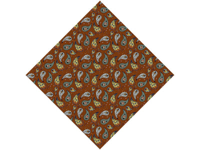 Cowboy Wrangling Paisley Vinyl Wrap Pattern
