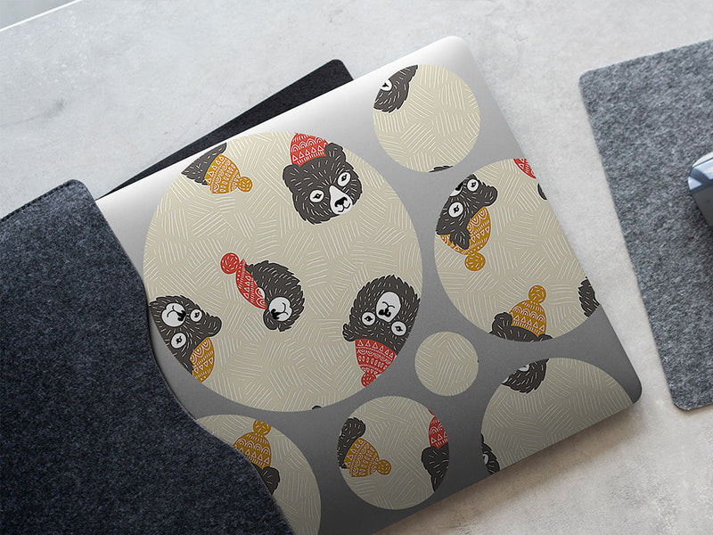 cozy caps animal DIY Laptop Stickers