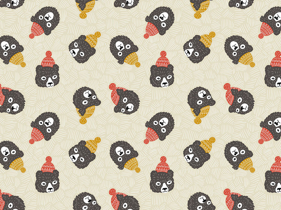 Cozy Caps Animal Vinyl Wrap Pattern~Rwraps Series 914 Digitally Printed Vinyl Wrap~0