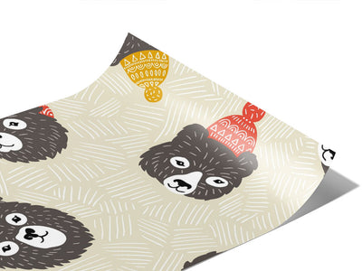Cozy Caps Animal Vinyl Wraps~Rwraps Series 914 Digitally Printed Vinyl Wrap~0