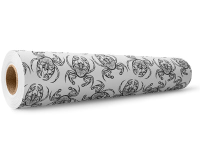 Crabby Mood Marine Life Wrap Film Wholesale Roll~Rwraps Series 914 Digitally Printed Vinyl Roll~5