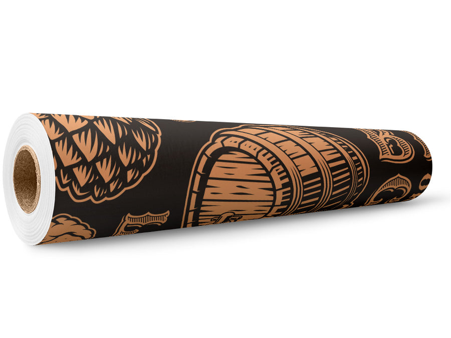 Craft Brew Alcohol Wrap Film Wholesale Roll~Rwraps Series 914 Digitally Printed Vinyl Roll~5
