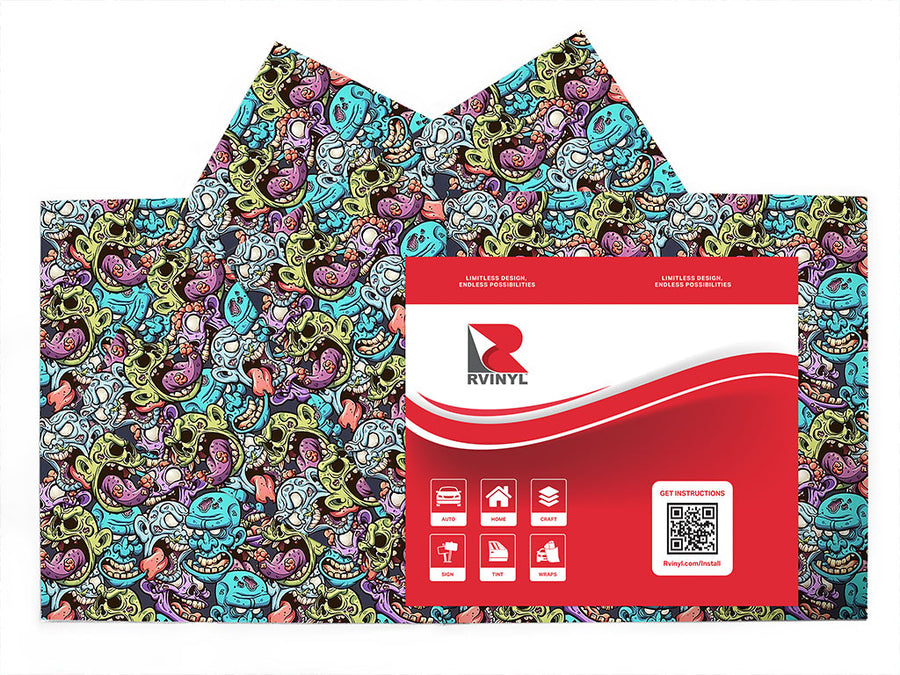 cranial cravings horror Craft Vinyl Sheet Pack