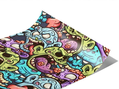 Cranial Cravings Zombie Vinyl Wraps~Rwraps Series 914 Digitally Printed Vinyl Wrap~0