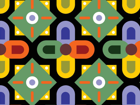 Crayon Creation Art Deco Vinyl Wrap Pattern~Rwraps Series 914 Digitally Printed Vinyl Wrap~0