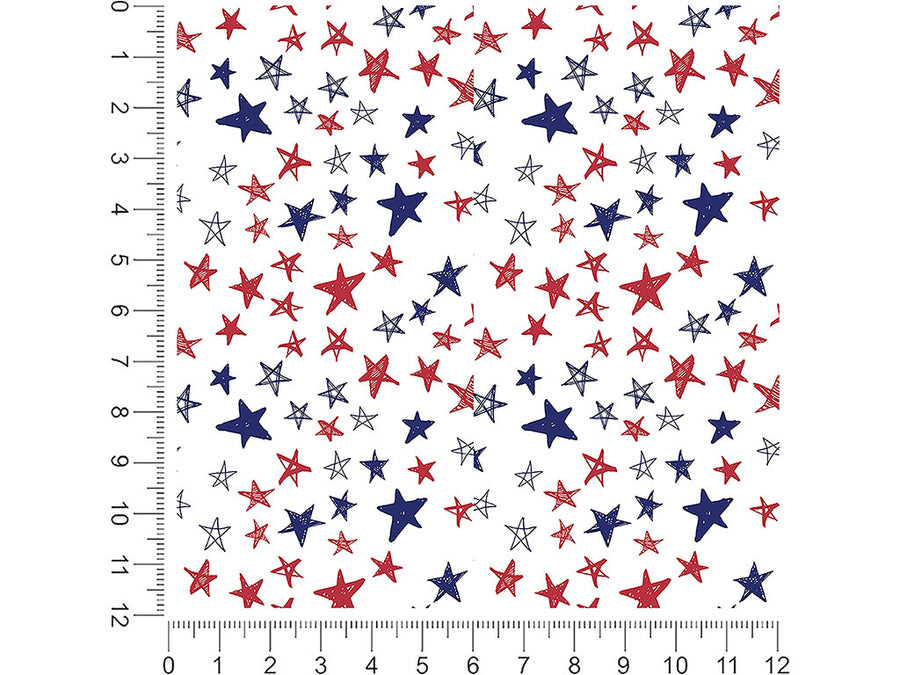 crayon stars  1ft x 1ft Craft Sheets