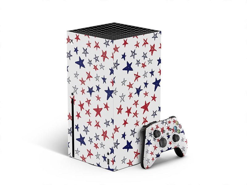 crayon stars  XBOX DIY Decal