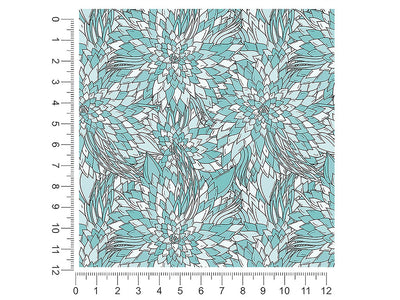 crazy chlorokinesis floral 1ft x 1ft Craft Sheets
