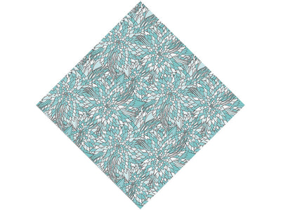 Crazy Chlorokinesis Floral Vinyl Wrap Pattern